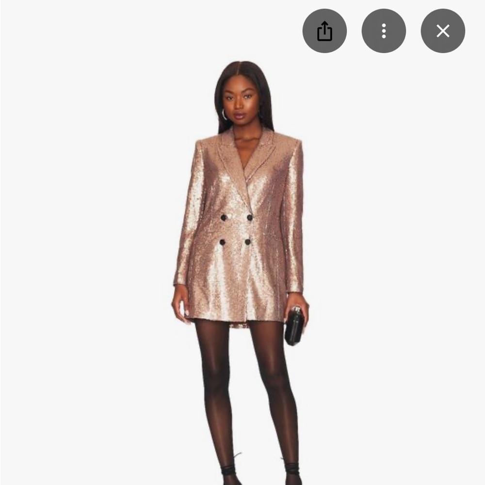 BCBGMaxAzria Sequin Blazer Dress
